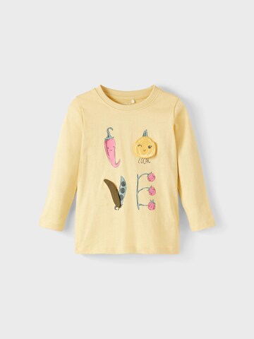 NAME IT Shirt 'Kaffi' in Yellow