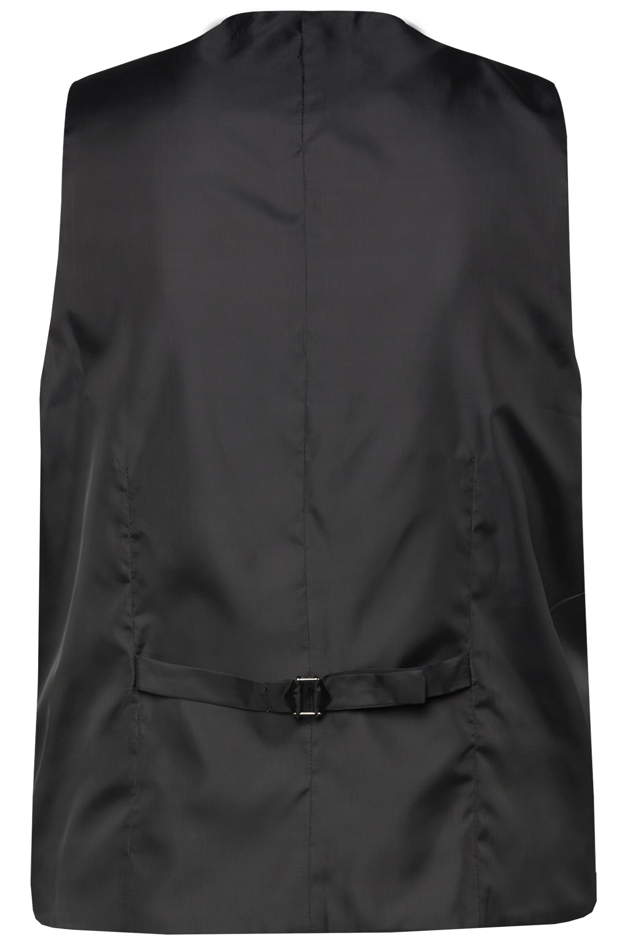 Men Plus Gilet in Grijs