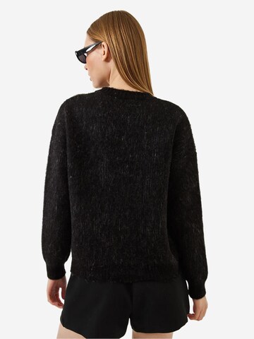 Pull-over Bianco Lucci en noir