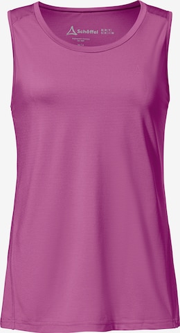 T-shirt fonctionnel 'Tauron' Schöffel en rose : devant