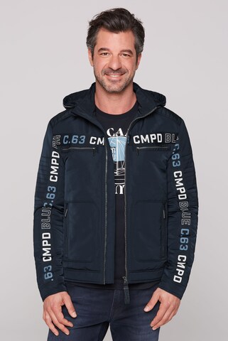 CAMP DAVID Between-Season Jacket in Blue: front