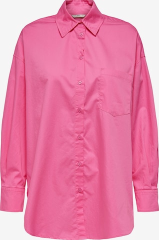 ONLY - Blusa 'Corina' en rosa: frente