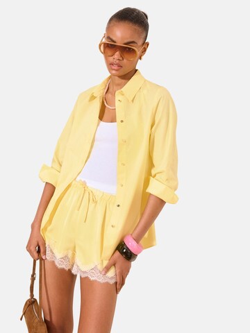 Lipsy Bluse in Gelb: Vorderseite
