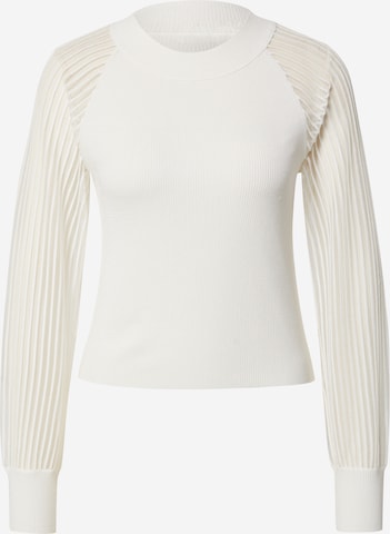 Club Monaco Sweater in White: front