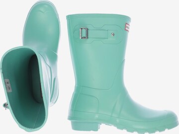 HUNTER Dress Boots in 40 in Green: front