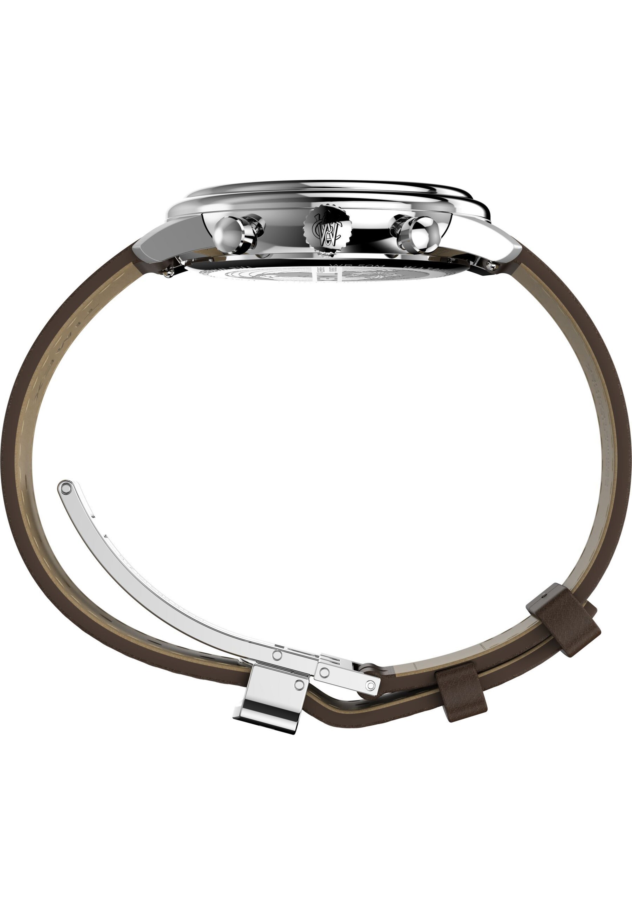 TIMEX Digitaal horloge 'Waterbury Metropolitan' in Zilver