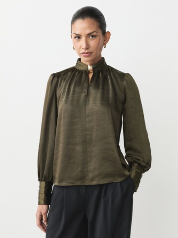 Next Bluse in Grün: Vorderseite