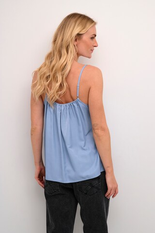 Cream Top 'Anna' in Blue