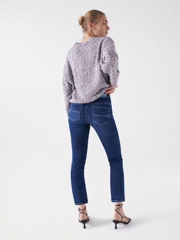 Coupe slim Jean Salsa Jeans en bleu