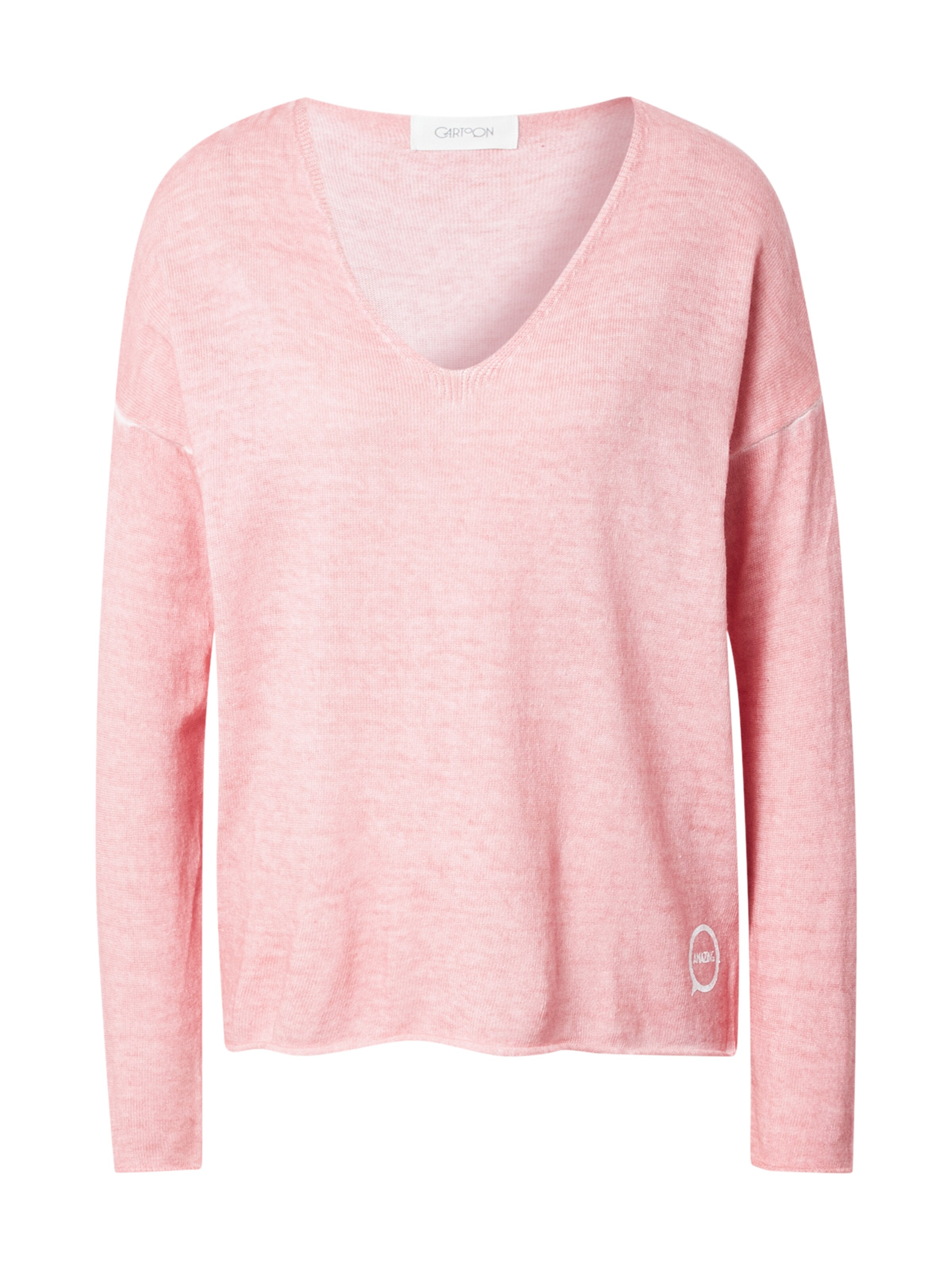 Frauen Pullover & Strick Cartoon Pullover in Cranberry - KQ86484 Frauen Pullover & Strick Cartoon Pullover in Cranberry - KQ86484