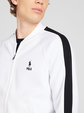 Polo Ralph Lauren - Sudadera con cremallera en blanco