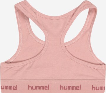 Hummel Bustier Rintaliivit värissä vaaleanpunainen