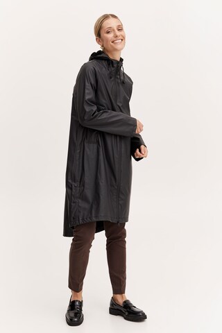 b.young Between-Seasons Coat 'AVAN' in Black: front