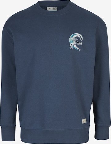 O'NEILL Sweatshirt 'O'riginal Crew' in Blauw: voorkant