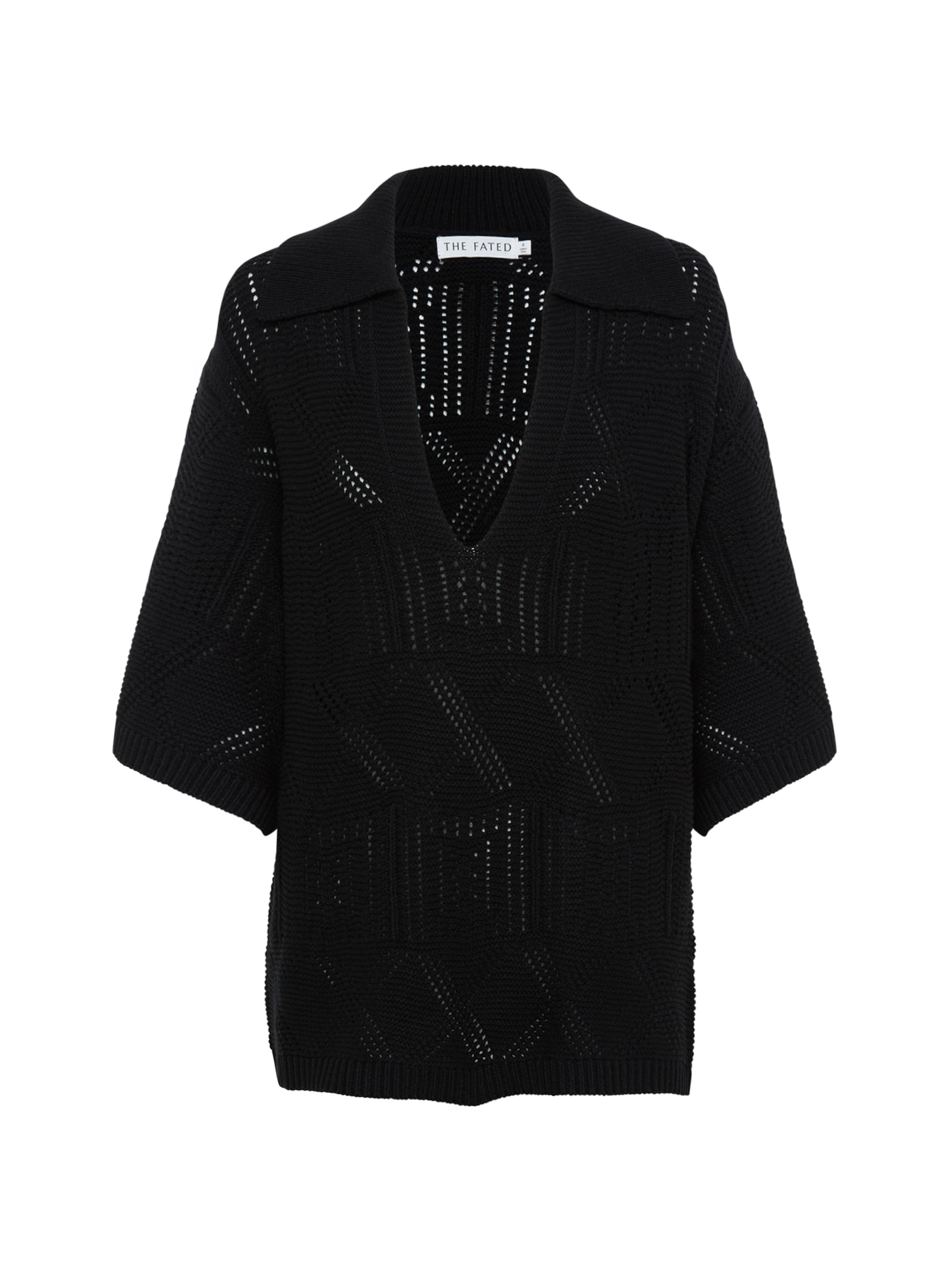 The Fated Blúzka - Čierna: predná strana