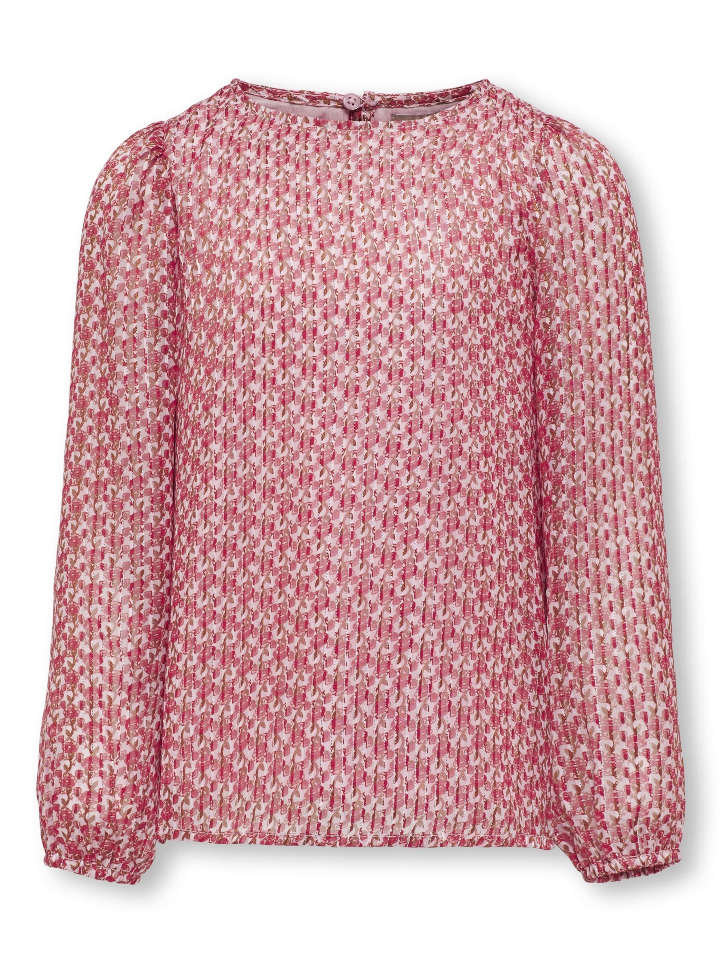 Camicia da donna 'JEVA' di ONLY GIRLS in rosso: frontale