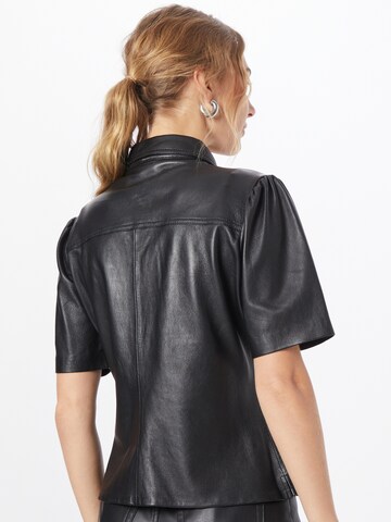 Studio AR Bluse 'CHARLIE' in Schwarz