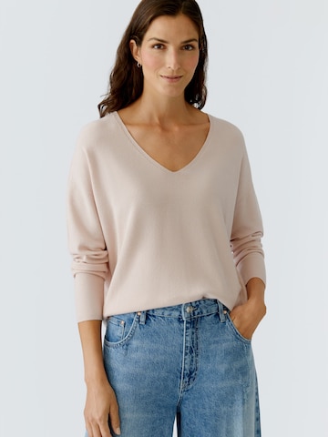 OUI Sweater 'FREYJA' in Beige