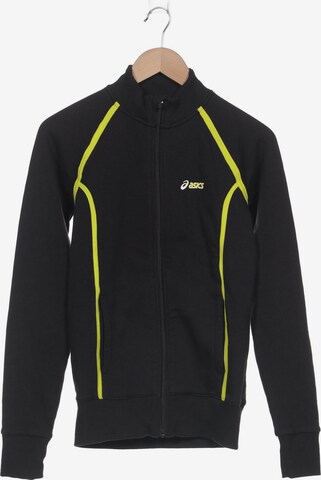 ASICS Sweatshirt & Zip-Up Hoodie in M in Black: front
