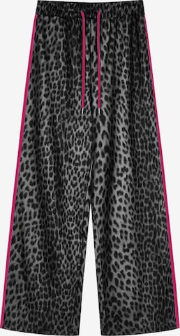 Wide leg Pantaloni 'Kael' di OH APRIL in grigio: frontale