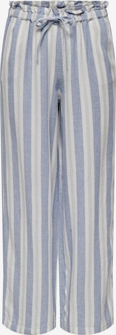 ONLY Wide Leg Hose 'Caro' in Blau: predná strana