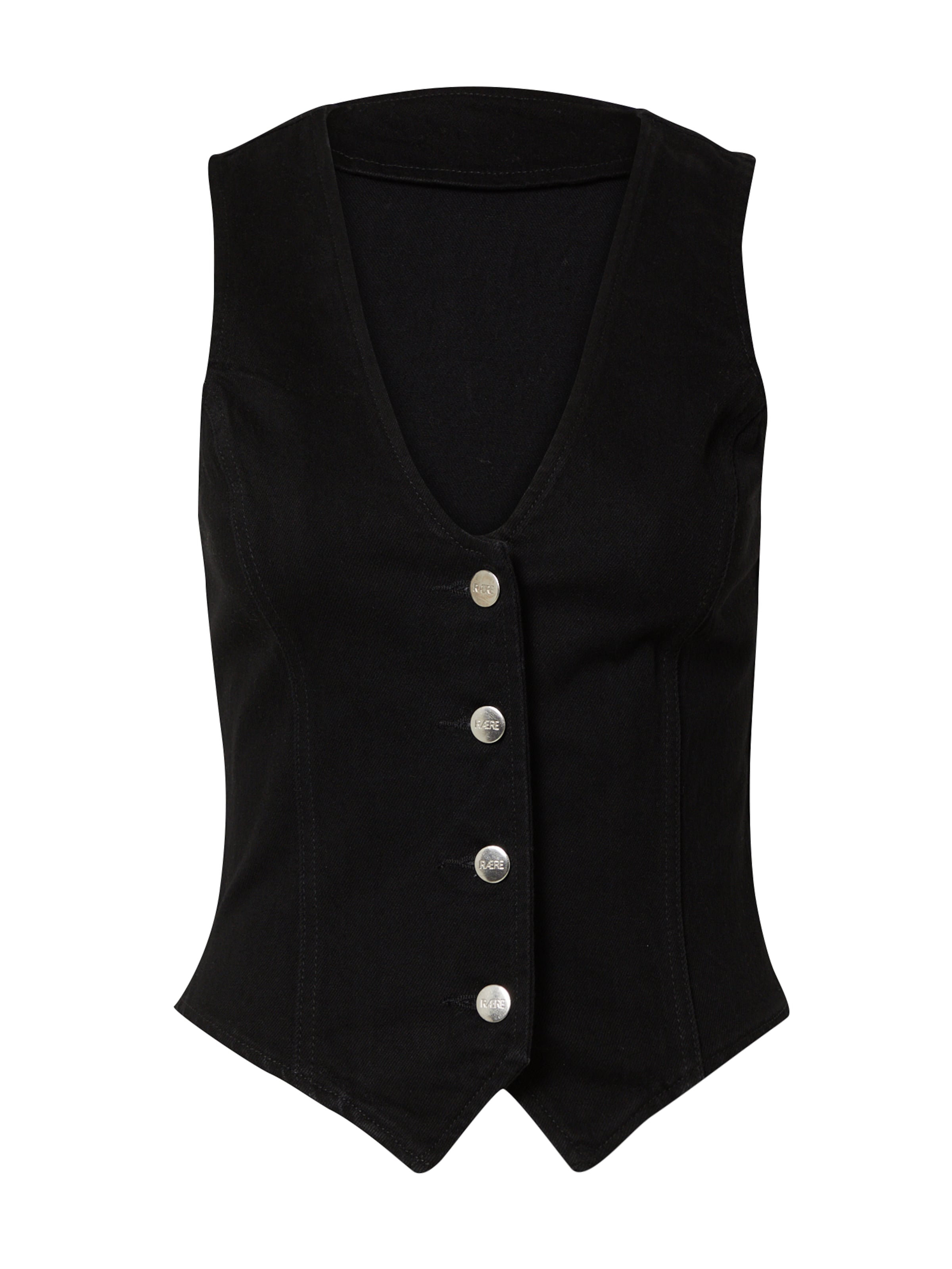 RÆRE by Lorena Rae Γιλέκο 'Liv' σε μαύρο, Άποψη προϊόντος