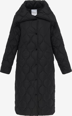 usha BLUE LABEL - Abrigo de entretiempo en negro: frente