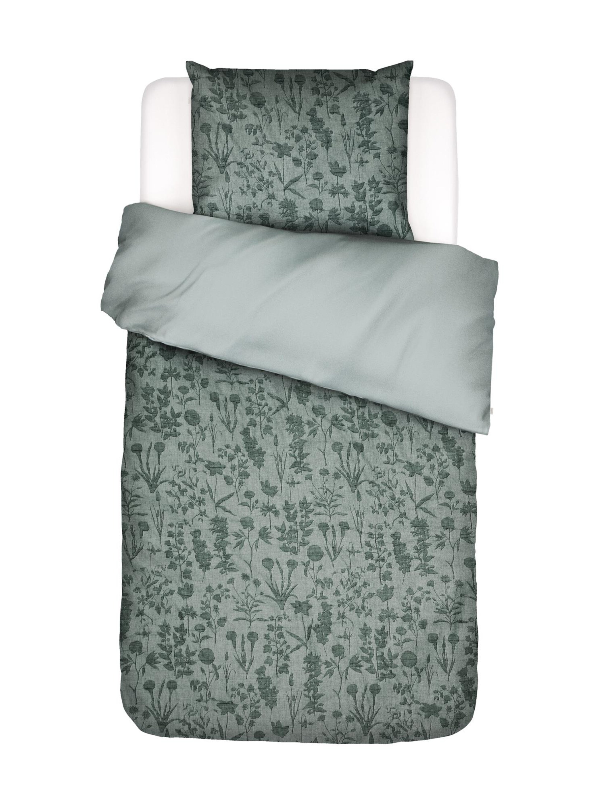 ESSENZA Bettbezug in Grün: Vorderseite