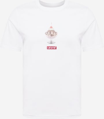 LEVI'S ® Koszulka 'SS Relaxed Fit Tee' w kolorze biały: przód