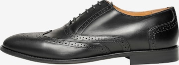 Henry Stevens Lace-Up Shoes 'Wallace FBO' in Black