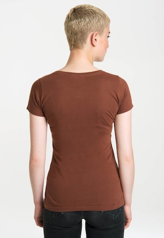 LOGOSHIRT Shirt in Brown