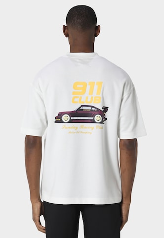 T-Shirt 'W-Maker' Pas De Monaco en blanc : devant