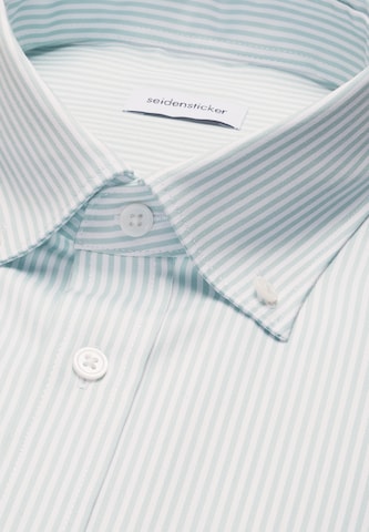SEIDENSTICKER Regular fit Business shirt in Green