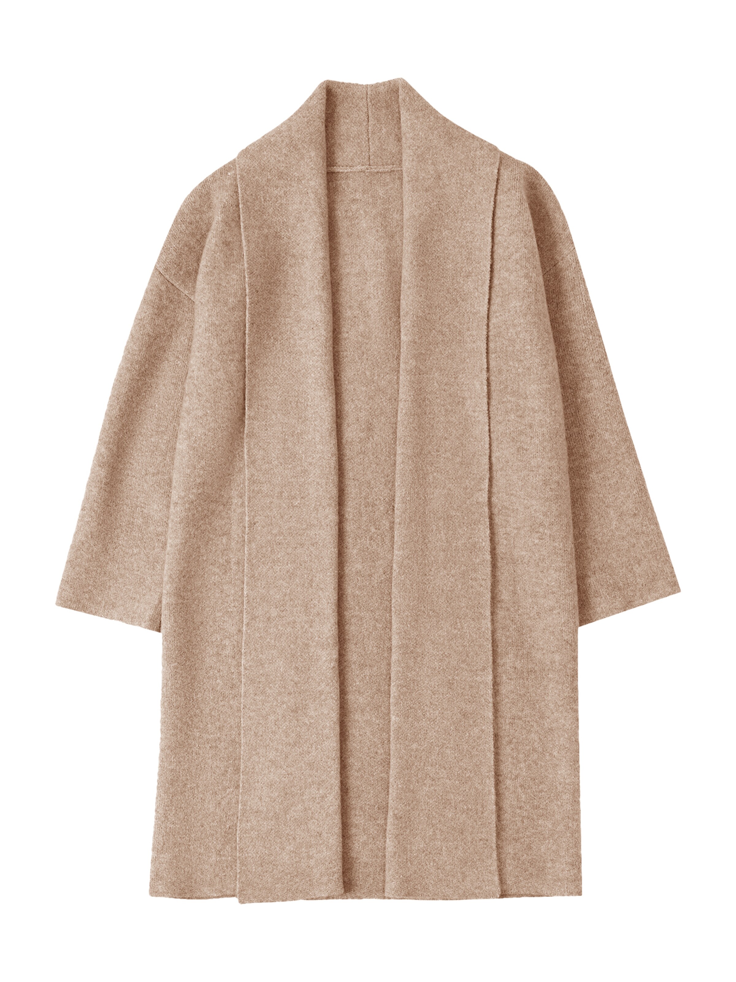 Imily Bela Πλεκτή ζακέτα σε μπεζ: μπροστά