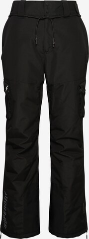 Superdry Regular Workout Pants 'ULTIMATE RESCUE' in Black: front