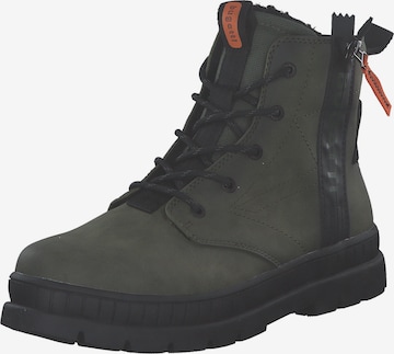 bugatti Lace-up boot in Green: front