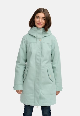 Ragwear Funktionsmantel 'Jannisa' in Grün: Vorderseite