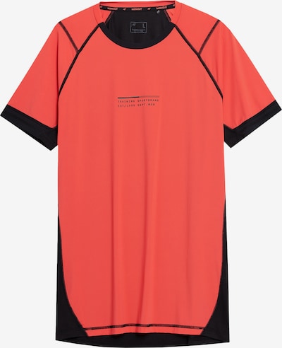 4F Performance shirt in Cranberry / Black, Item view