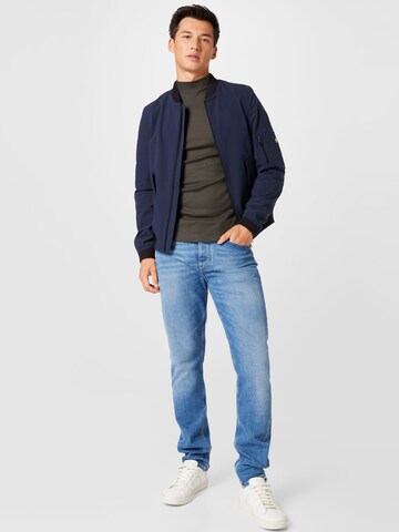 CINQUE Between-Season Jacket 'FIGHT' in Blue