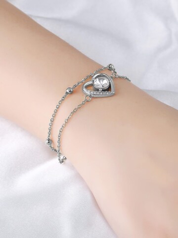 Kim Johanson Armband 'Herz' in Silber