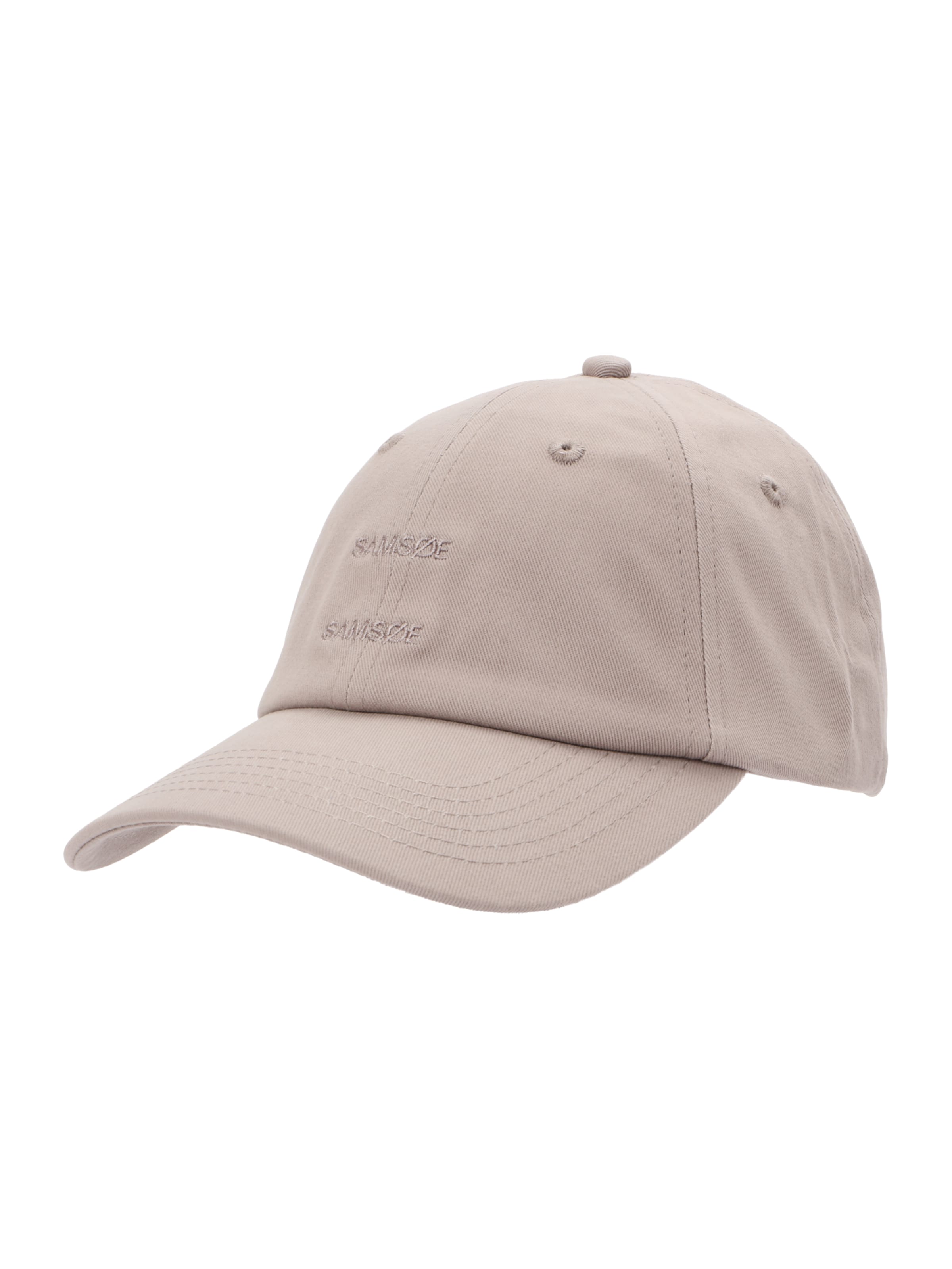 Samsøe Samsøe Cap 'Saaddie' in Beige: front