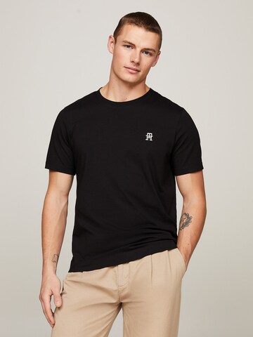 TOMMY HILFIGER Shirt in Black: front