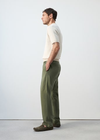MANGO MAN Regular Hose 'Elian' in Grün