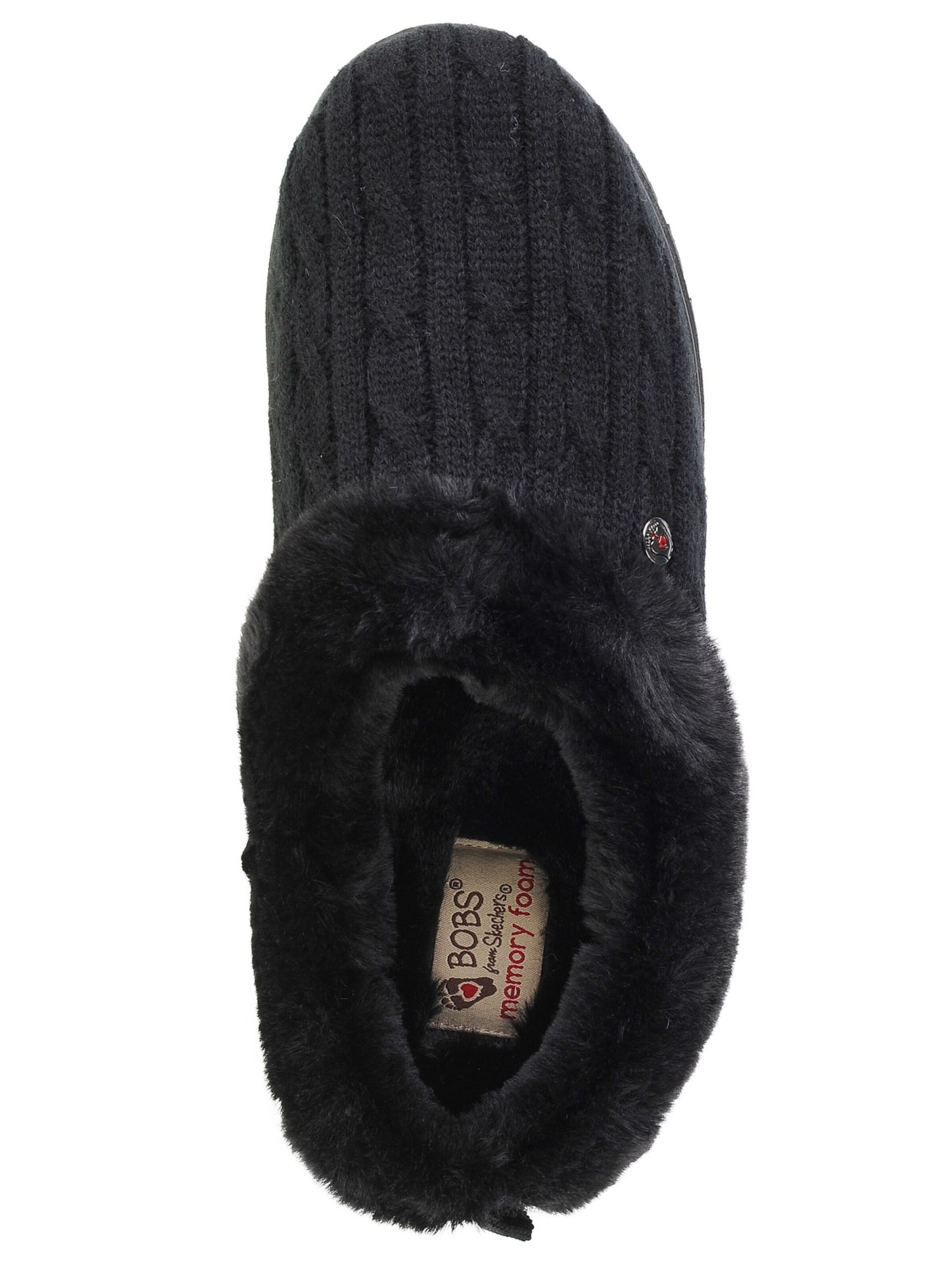 SKECHERS Hausschuh 'Skechers Keepsakes - Ice Angel'‌‌‌‌‌‌‌‌‌‌ in Schwarz