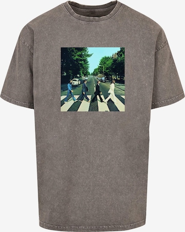 Merchcode Shirt 'Beatles - Album Abbey Road' in Grey: front