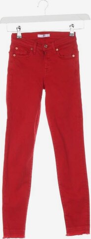 7 for all mankind Jeans in 25 in Red: front