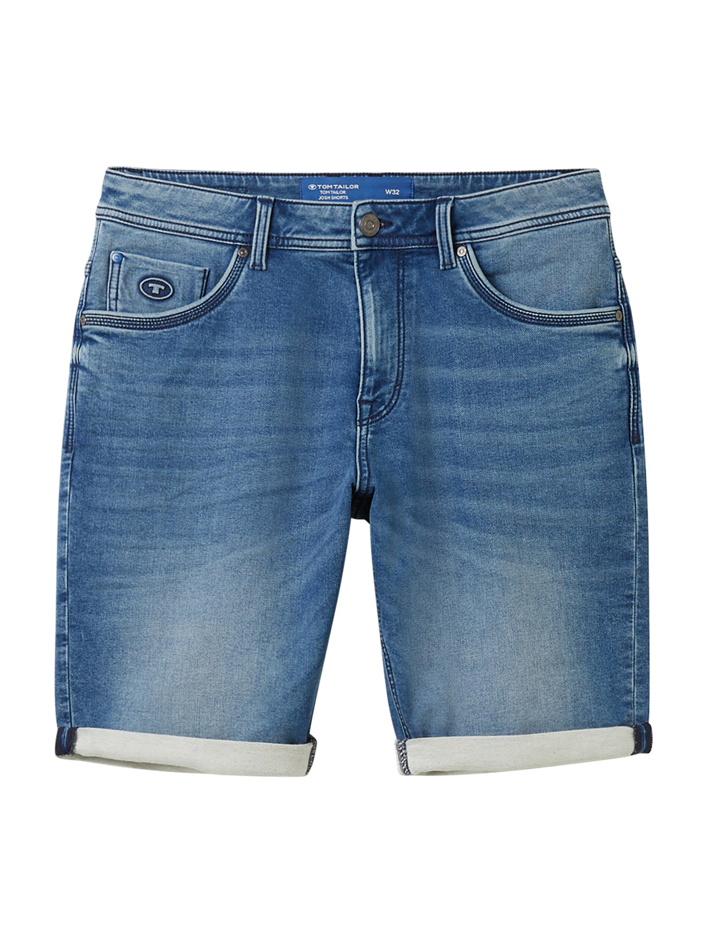 TOM TAILOR Regular Jeans 'Josh' in Blauw: voorkant
