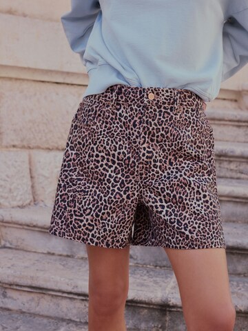 Next Wide leg Jeans in Bruin