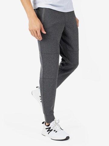 Spyder Tapered Workout Pants in Grey: front