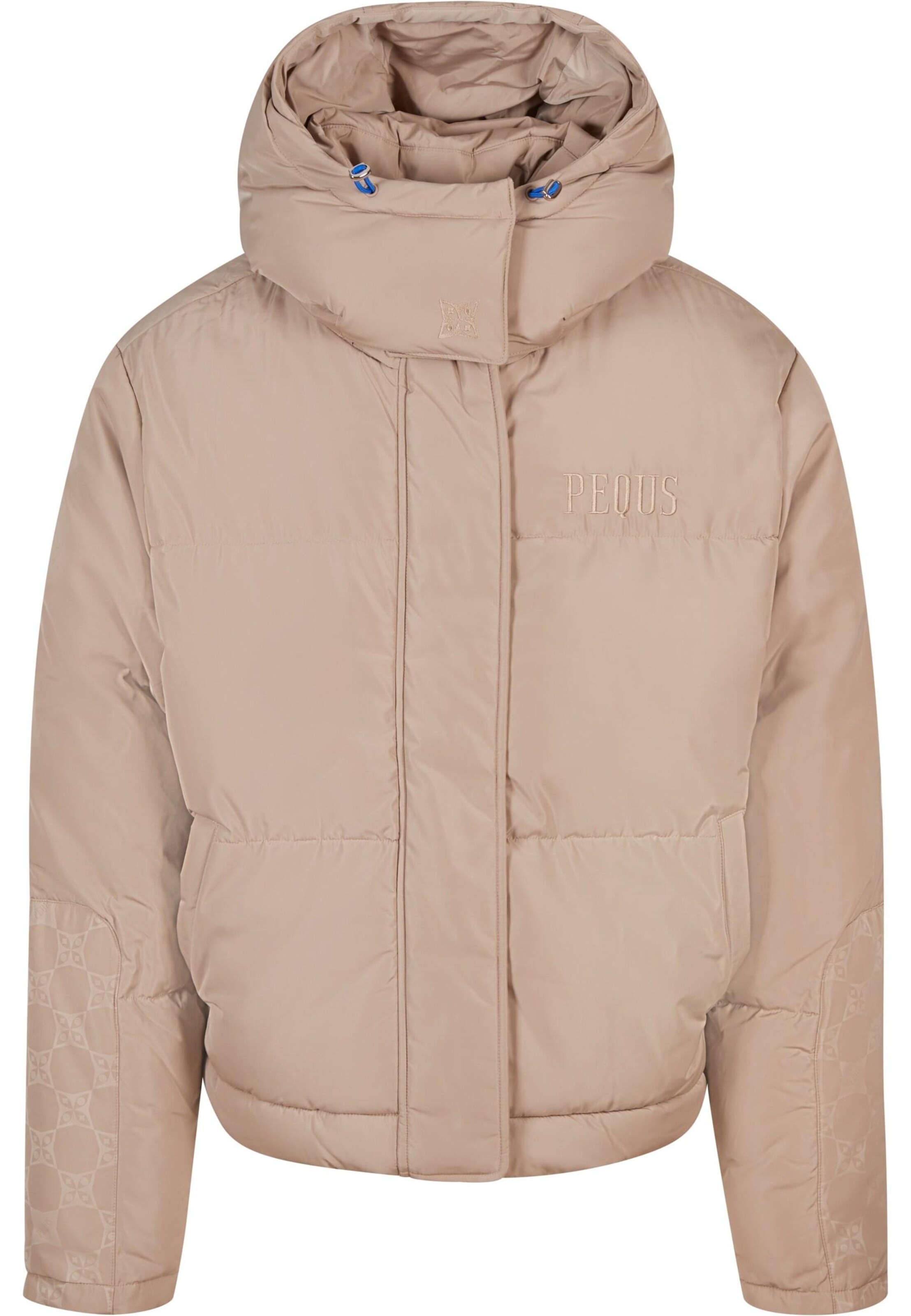 Pequs Winter Jacket 'Aether' in Beige: front